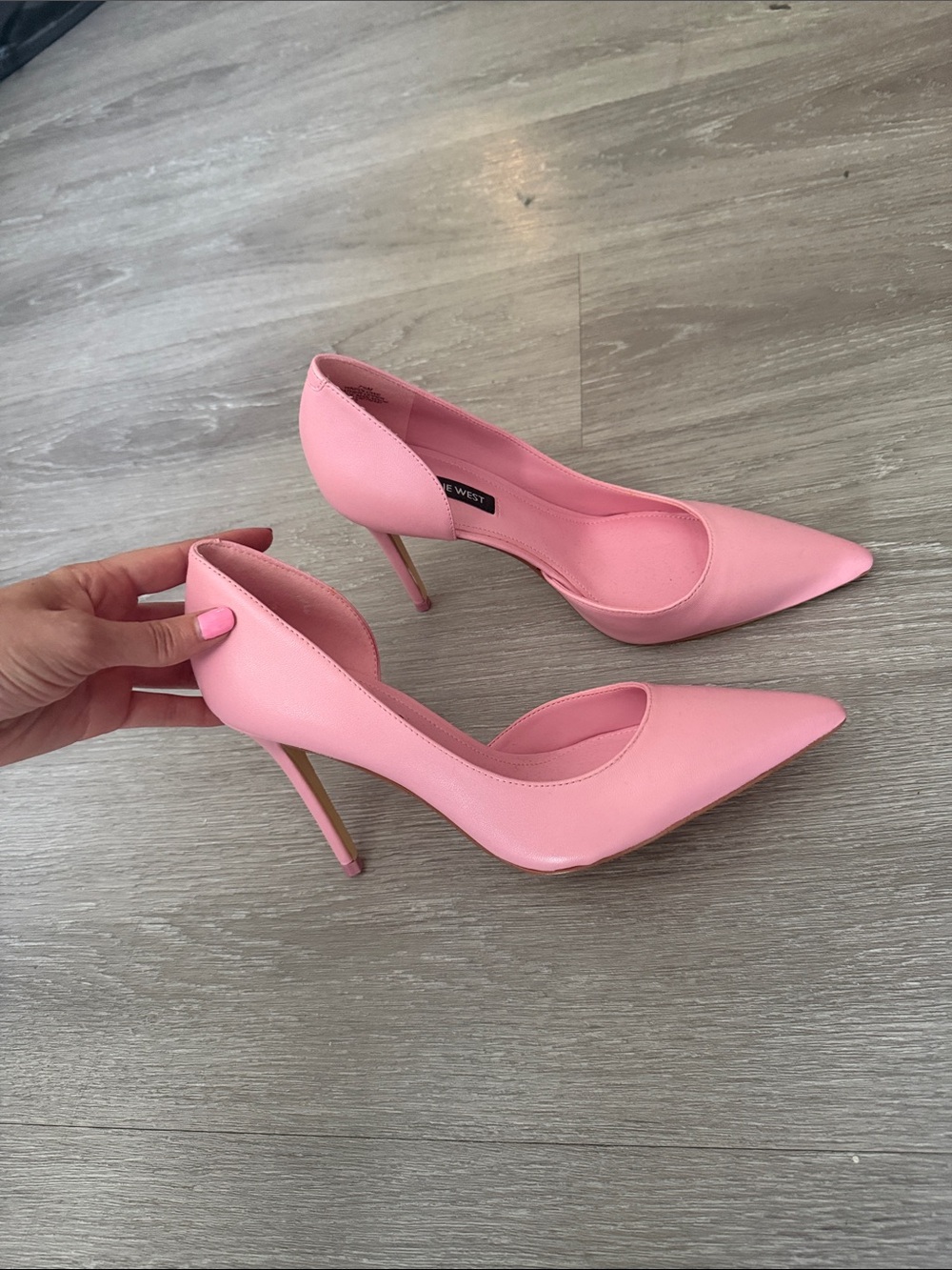 UNWORN Nine West bubble gum Pink Pointed-Toe Stiletto Pumps